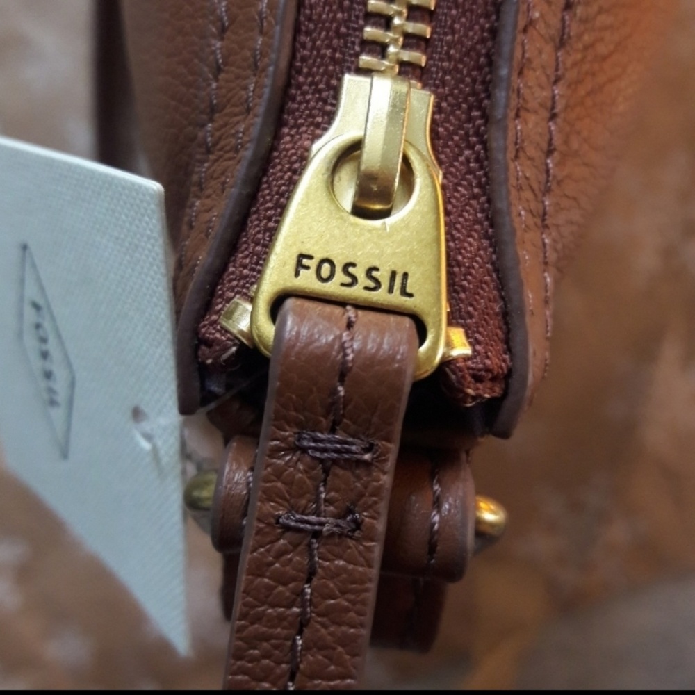 NWT FOSSIL ELISE LG CROSSBODY SHOULDER BAG PURSE - Picture 3 of 7
